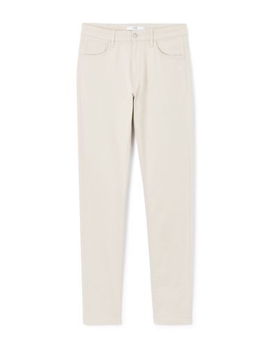 Pantalon slim - beige - camaieu - Modalova