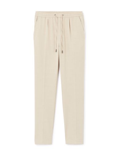 Pantalon 24H slim - beige - camaieu - Modalova