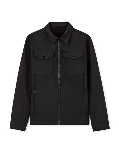 Blouson softshell zippé - noir - camaieu - Modalova