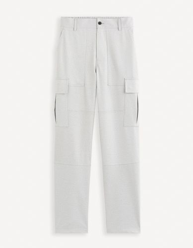 Pantalon cargo - gris - camaieu - Modalova