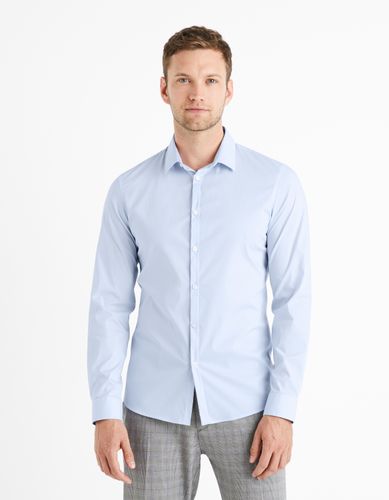 Chemise extra slim coton stretch - camaieu - Modalova