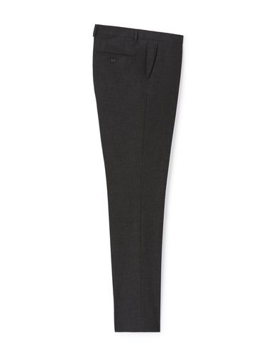 Pantalon de costume slim - gris - camaieu - Modalova