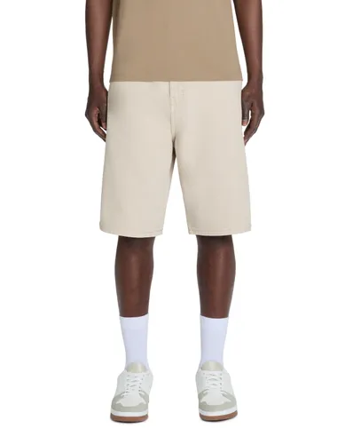 Bermuda baggy en jean - beige - camaieu - Modalova
