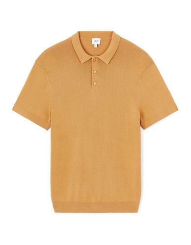 Polo jersey regular - beige - camaieu - Modalova