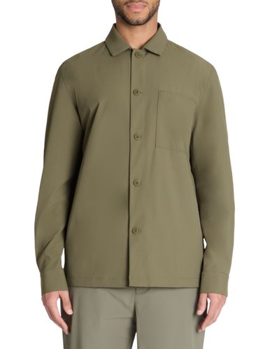 Surchemise technique uni 1 poche - camaieu - Modalova