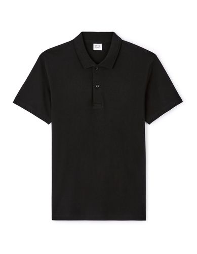 Polo straight en jersey de coton - camaieu - Modalova