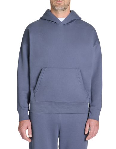 Sweat oversize capuche coton mélangé - camaieu - Modalova
