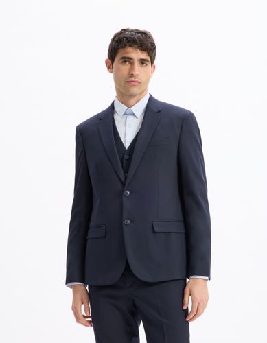Veste de costume slim stretch - camaieu - Modalova