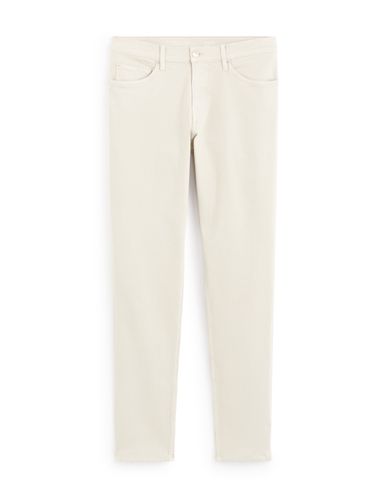 Jean slim stretch C25 - beige clair - camaieu - Modalova