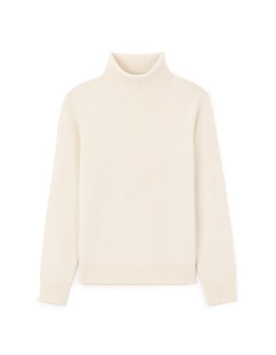 Pull THERMOLITE® col roulé - beige - camaieu - Modalova