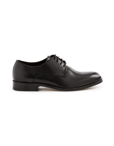 Derbies en cuir - noir - camaieu - Modalova