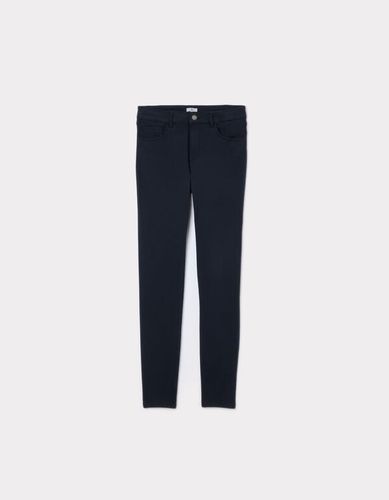 Pantalon slim ultrastretch - marine - camaieu - Modalova