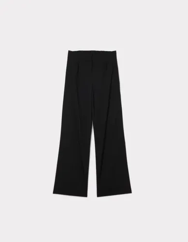 Pantalon large - noir - camaieu - Modalova