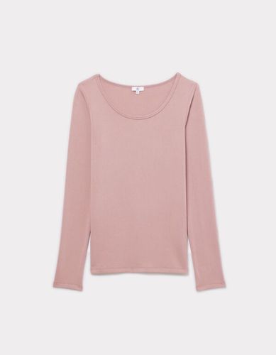 T-shirt thermique manches longues - rose - celio - Modalova