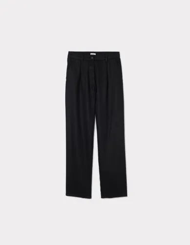 Pantalon à pinces - noir - camaieu - Modalova