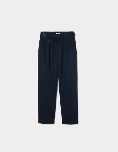 Pantalon coupe carotte à plis - camaieu - Modalova