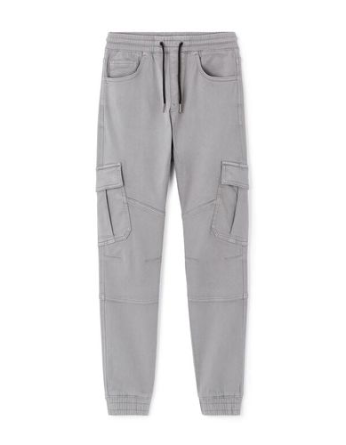 Pantalon cargo slim - gris - celio - Modalova