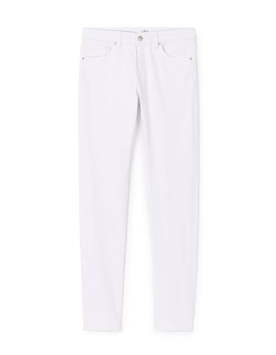 Jean slim stretch C25 - blanc - camaieu - Modalova