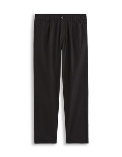 Pantalon chino straight en coton stretch - camaieu - Modalova