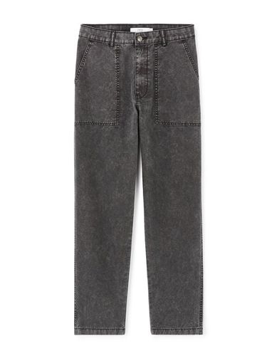 Pantalon loose - gris chiné - celio - Modalova