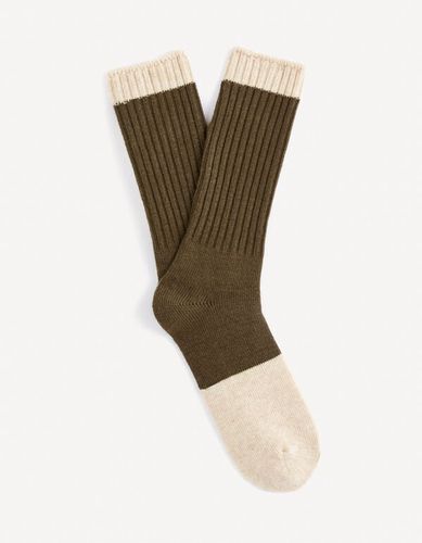 Enrico Coveri 6 paires LONG chaussettes homme couleurs chaudes coton taille  unique LINE6