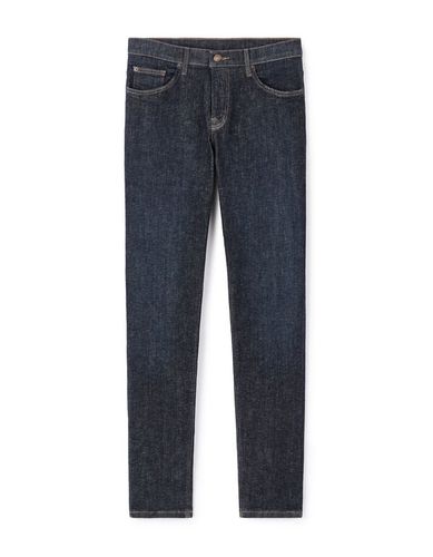 Jean slim C25 powerflex - bleu foncé - camaieu - Modalova