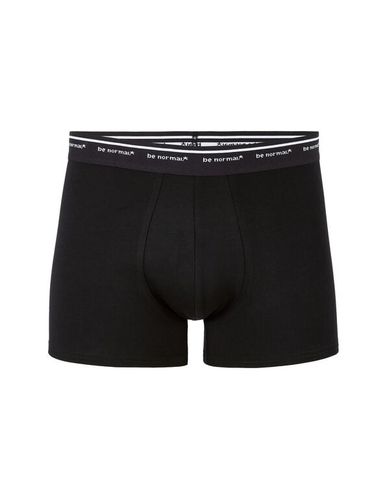 Caleçons boxer uni - noir - camaieu - Modalova