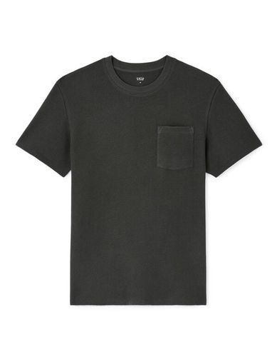 T-shirt col rond 100% coton - noir - celio - Modalova