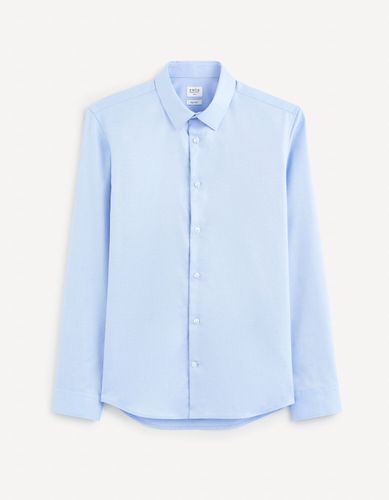 Chemise slim repassage facile - celio - Modalova