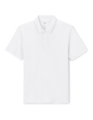 Polo piqué Coolmax - blanc - camaieu - Modalova