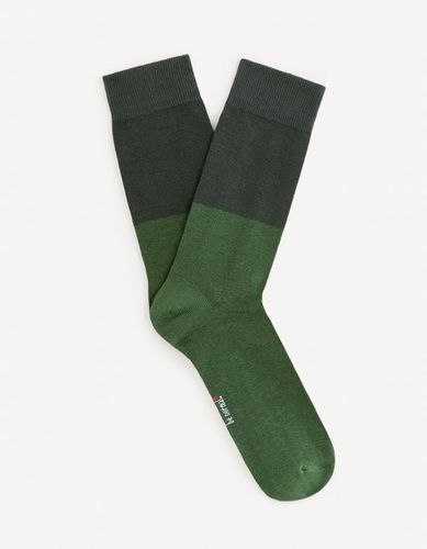 5 paires de chaussettes enfant avec coton gris chiné - HEMA