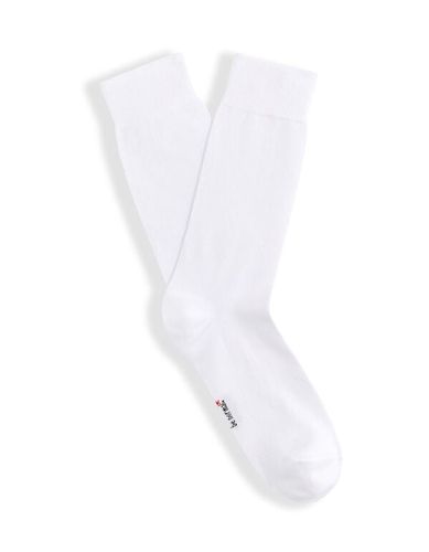 Chaussettes hautes coton - blanc - celio - Modalova