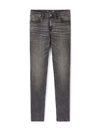 Jean slim coton stretch c25 - gris - celio - Modalova