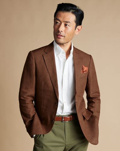 Veste En Lin - par - Charles Tyrwhitt - Modalova