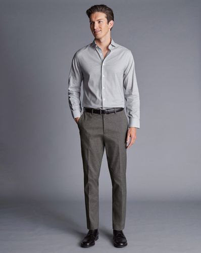 Pantalon En Coton Stretch Smart - par - Charles Tyrwhitt - Modalova