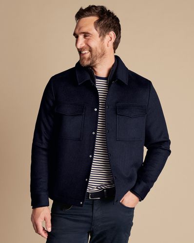 Veste Harrington En Laine - par - Charles Tyrwhitt - Modalova