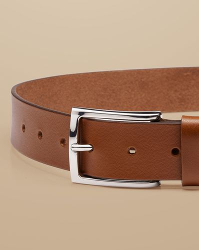 Ceinture Chino En Cuir - par - Charles Tyrwhitt - Modalova