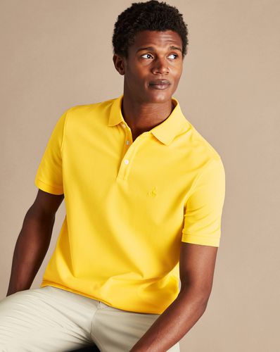 Polo En Tyrwhitt - Jaune Citron par - Charles Tyrwhitt - Modalova