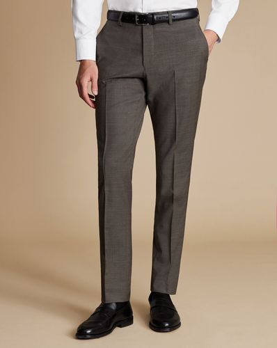 Pantalon De Costume De Italien - Cappuccino en par - Charles Tyrwhitt - Modalova