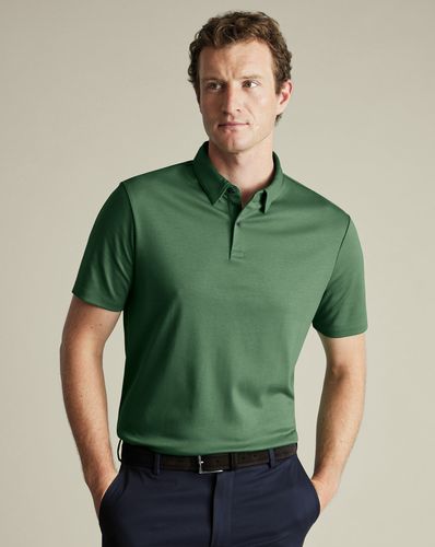 Polo Élégant En Jersey - par - Charles Tyrwhitt - Modalova