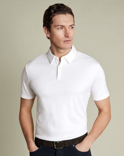 Polo Smart En Jersey - par - Charles Tyrwhitt - Modalova