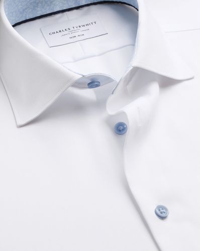 Chemise À Bordure Imprimée Extensible Sans Repassage – par - Charles Tyrwhitt - Modalova