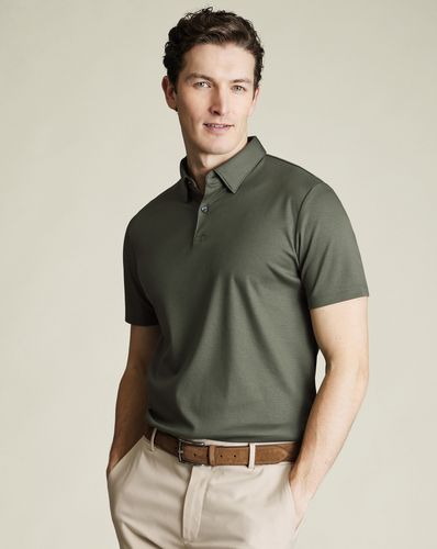 Polo Smart En Jersey - par - Charles Tyrwhitt - Modalova