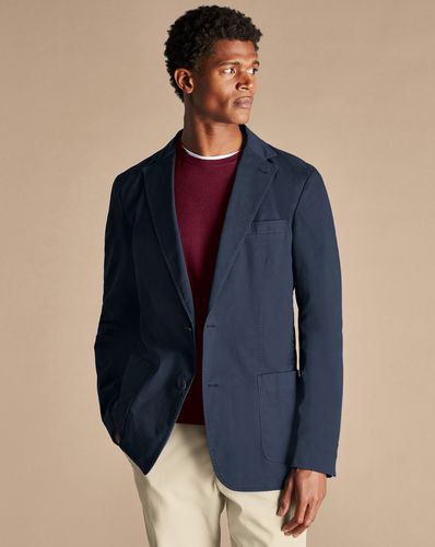 Veste Extensible En Coton - Encre par - Charles Tyrwhitt - Modalova