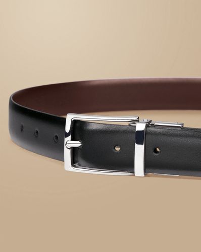 Ceinture Réversible En Cuir - Et Marron par - Charles Tyrwhitt - Modalova