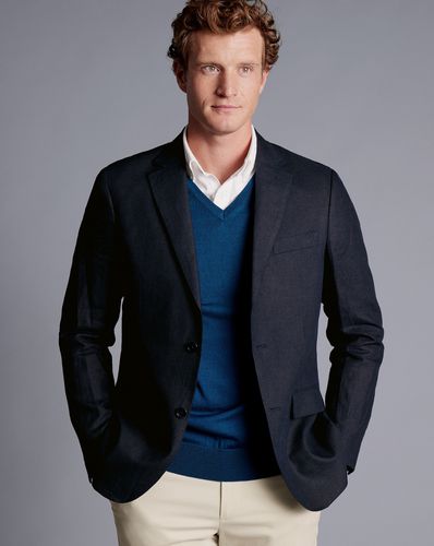 Veste En Lin - par - Charles Tyrwhitt - Modalova