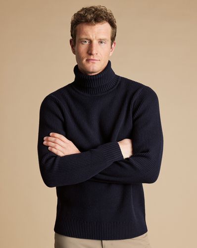 Pull Épais Col Roulé En Mérinos - par - Charles Tyrwhitt - Modalova