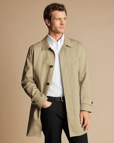 Imperméable En Coton Classic - Gris-Beige en par - Charles Tyrwhitt - Modalova