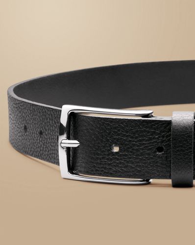 Ceinture Chino En Cuir Texturé - par - Charles Tyrwhitt - Modalova