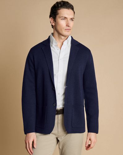 Blazer En Laine Mérinos - par - Charles Tyrwhitt - Modalova